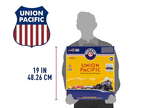 Lionel Union Pacific Flyer LionChief 5.0 Electric O Gauge Train Set with Bluetooth & Remote by Lionel - Image 8