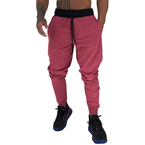 Kit 3 Calças Masculina Moletom MXD Conceito Slim Jogger Casual Cores Tradicionais Academia Lazer Tre