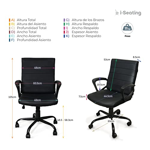 Mejores precios y opiniones de Silla oficina oferta favoritos de las personas. 30 Imagen adicional
