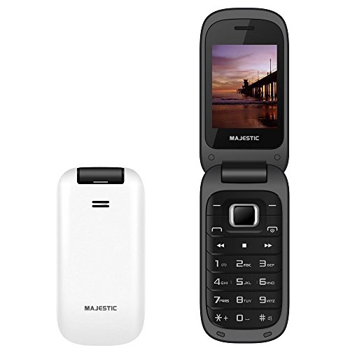 'Majestic TLF Lucky 60 Flip. téléphone GSM avec écran 2.4 LCD à couleurs