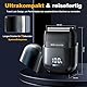 Yeerain Mini Rasierer Herren Elektrisch mit LED-Anzeige, IPX7 Wasserdichter Elektrorasierer Herren, Tragbarer Stumm Waschbar Mini Elektrorasierer, Shaver Men