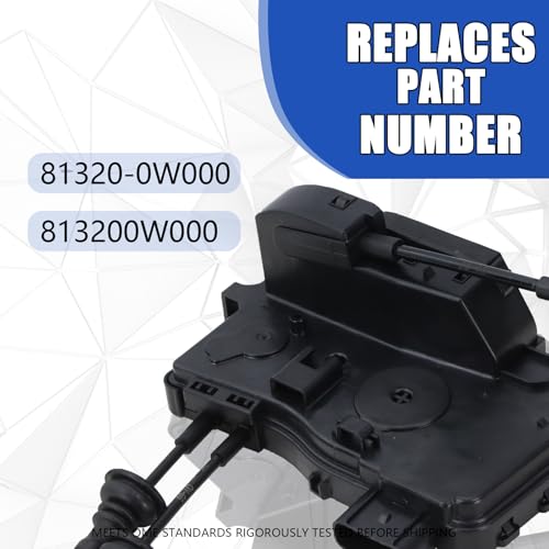 Image of Door Lock Actuator Front Right Passenger Side Compatible with 2010-2012 Hyundai Santa Fe Door Latch Replacement 81320-0W000 813200W000