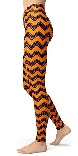 Image of sissycos Women's 80s Leggings Neon Artistic Splash Printed Buttery Soft Stretchy Pants