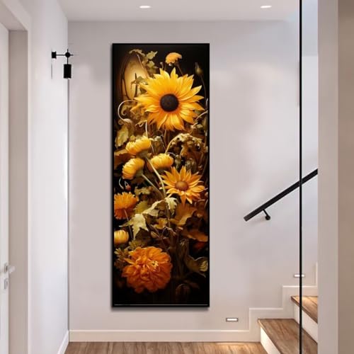 Kit complet broderie diamant tournesol 5D mosaïque cristal haut de gamme pour tableau salon