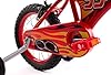 Huffy Disney Cars 14 inch Kids Bike + Stabilisers For Boys or Girls 4-6 Years - Lightning McQueen Styling, Red #4