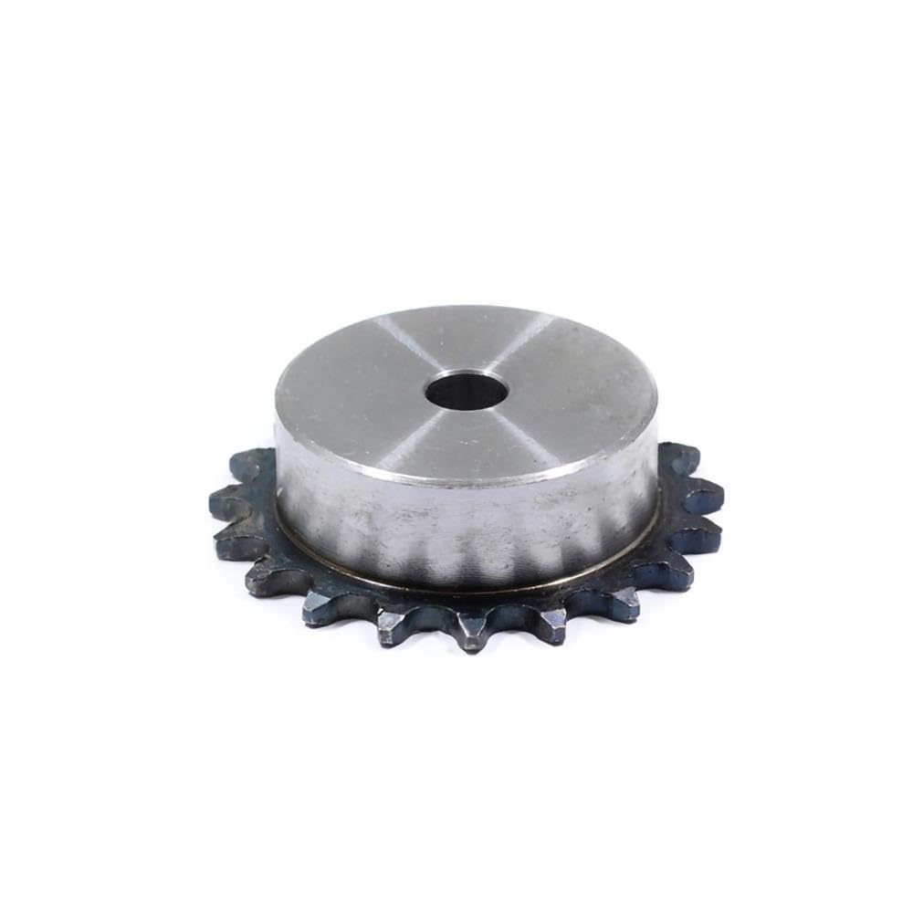 Set di Ingranaggi pignone, Denti dell'ingranaggio 1 Pezzo 45# Pignone di Trasmissione a Catena in Acciaio 10-28 Denti Catena a rulli Ingranaggio Passo 8 mm Ruota dentata Industriale(28 Teeth)