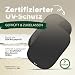 Sonnenschutz Auto Baby mit UV-Schutz UPF50+, DEKRA geprüft & KBA-zugelassen, Hochwertiges GSM105+ Nylon, Doppelte Schutzwirkung, Sonnenschutz Auto Kinder ohne Saugnapf