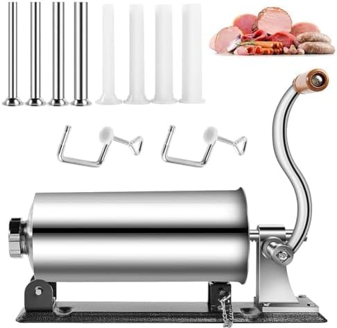 Machine de remplissage de saucisses inox pour réussir vos charcuteries maison en famille