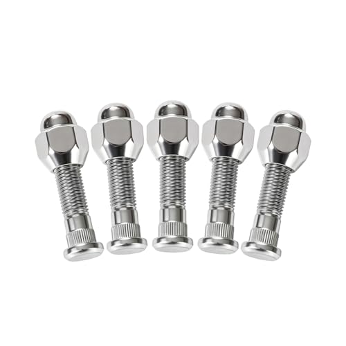 Image of M12x1.5 Wheel Lug Stud Nut Set Compatible with Hyundai Azera Sonata Elantra Genesis Santa Fe Sorento Tiburon Tucson XG350 Accent Kia Forte Optima Rio Spectra Rondo Soul (10PCS)