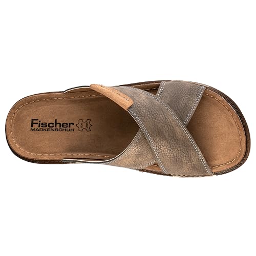 Zuecos Fischer para hombre 566660 en color clásico 3