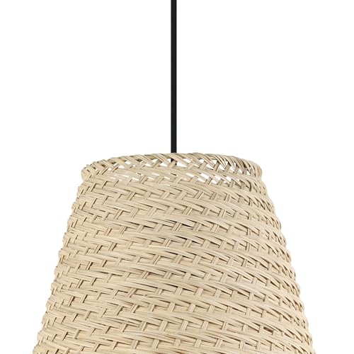 Eglo Lampada Sospensione Aycliffe Paralume Rattan Ø30Cm - 4