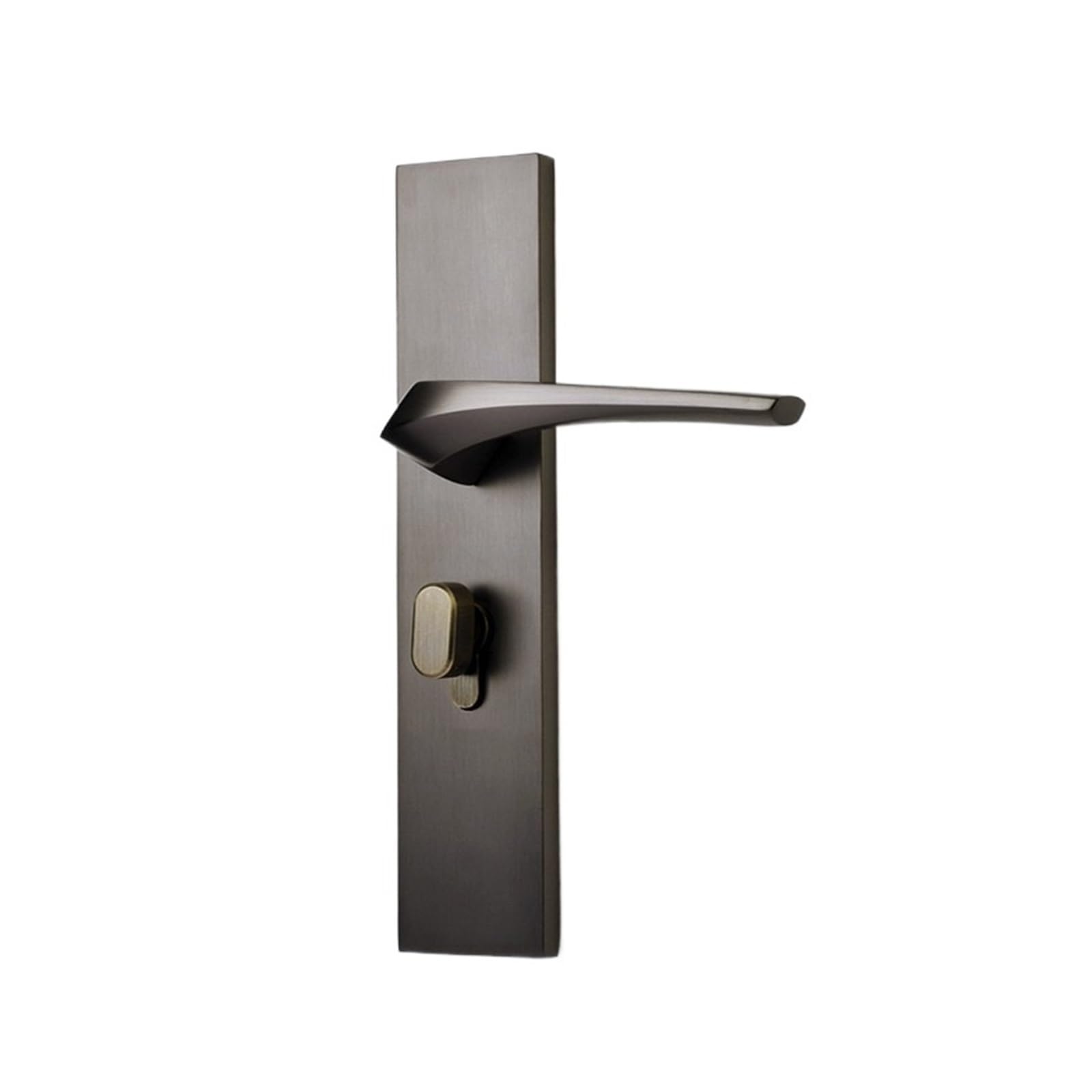 Serrure de porte en cuivre pur pour villa et intérieur de luxe