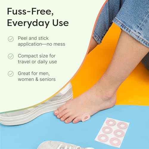 Image of ZenToes Callus Cushions | Water-Resistant Self-Stick Adhesive Corn Pads | Foot, Heel, & Toe Discomfort Relief | Soft Foam for Friction Protection | Ideal for Active Lifestyles | 144-Pack