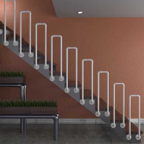 HEFJIAYCIQ U���^���S�p�C�v�K�i�肷��A1.1�t�B�[�g�`3.3�t�B�[�g ����������~�߃O���b�v�o�[�A�����O�K���[�W�p�f�b�L�肷��,��,65cm/2.1ft