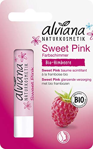 Alviana Lippenpflege Sweet Pink mit Bio-Himbeerextrakt 4,5g Cover