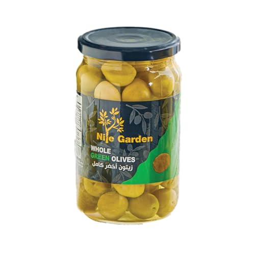 زيتون اخضر كامل من نايل جاردن - 680 جرام