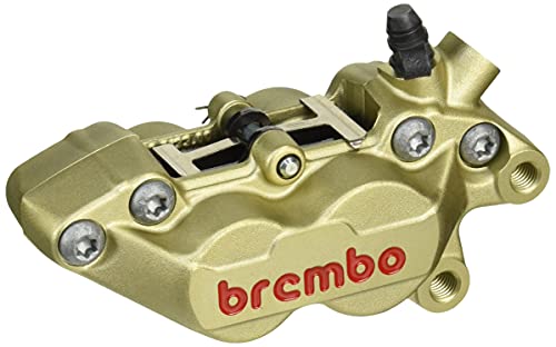 Amazon | brembo(ブレンボ) 4P キャリパー 右用 40mmピッチ ゴールド