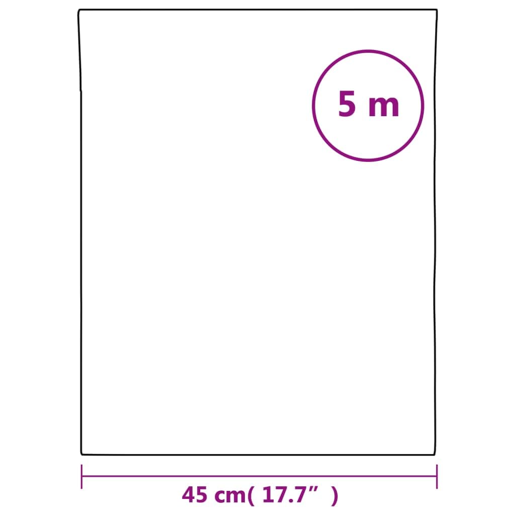 Folia okienna, wzór bambusowy, 45 x 500 cm, PCW, statyczna, samoprzylepna, matowa, mleczna folia szklana, do łazienki, sypialni, salonu, kuchni, ochrona przed promieniowaniem UV, ochrona przed