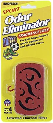 Highly Effective & Natural Shoe Deodorizer and Odor Eliminator. Use in Footwear, Gym Bag or Locker. Activated Charcoal Filter Works Better Than Sneaker Balls. Compact Size. Lasts 4 Months. 1- Pack.
