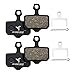 Price comparison product image 2 Pairs Semi-Metallic Disc Brake Pads for Avid Elixir 1 3 5 7 9 R ER CR Mag Level TL T Sram XX X7 X9 XXWC DB1 DB3 DB5