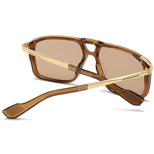 Sunglasses Uv400 Protection | Men Women Double Frame | Candy-colored Lens for Outdoor Sports & Driving3