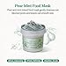 SKINFOOD Mask Pear Mint 120g - Facial Pore Cleanser, Soothing & Hydrating Body Skin - Pore & Sebum Clearing, Cooling Bubbles Scrub Wash Off Face Masks w/Rice Powder - Shower-Proof Texture (4.23 oz)
