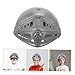 Veemoon Medieval Roman Knights Helmet Toy Cosplay Accessory for Boys and Girls Party Lightweight Design Realistic Ancient Rome Prop for Themed Events
