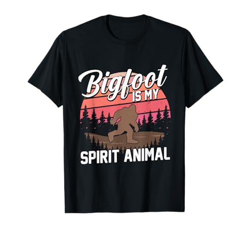 Bigfoot is my spirit animal t-shirt