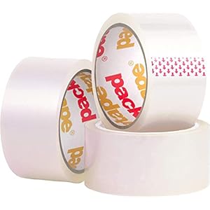 Packatape General Purpose Packaging Tape 3 Roll Clear 48mm x 66m