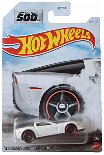 Hot Wheels 12 Corvette Z06 escala 1:64 metal miniatura 1