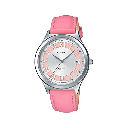 Image of Casio Analog Silver Dial Women's Watch-LTP-E141L-4A3VDF (A1592)