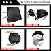 Hugeek Windshield Sun Shade fit for 2016-2023 2024 2025 2026 Volvo XC90 Accessories Front Windshield Sun Shade Foldable Sunshade Protector (f‌or Volvo XC90 2016-2026)