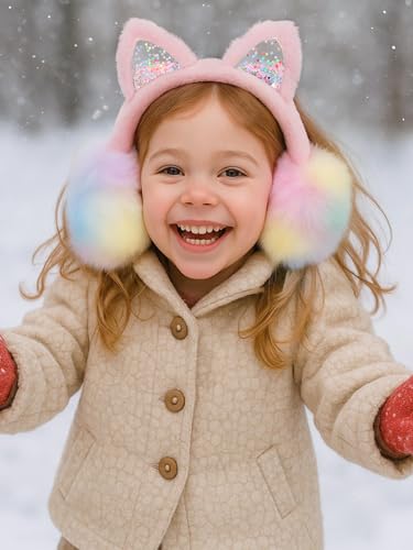 Image of Fourluoo Winter Earmuff for Kid