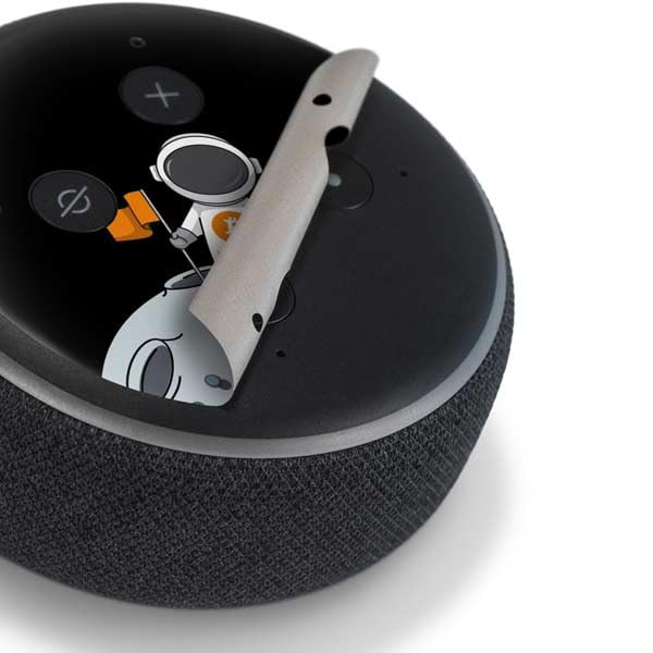 Skinit Decal Audio Skin Compatible with Amazon Echo Dot 3 - Officially Licensed Bitcoin Astronaut Design