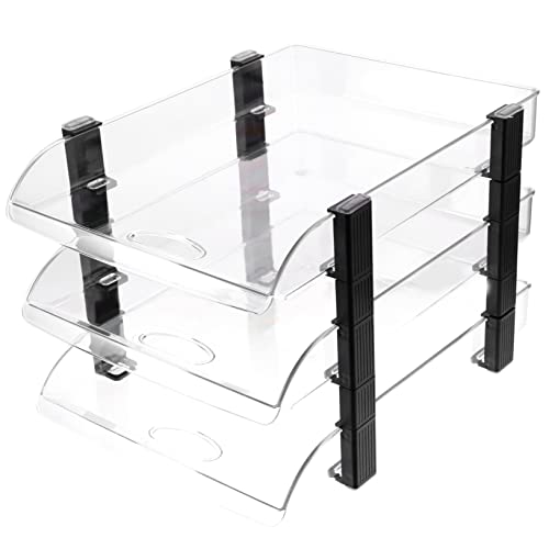 SEWACC デスクトレイオーガナイザー 段式 案内ファイル 納 オフィスデス