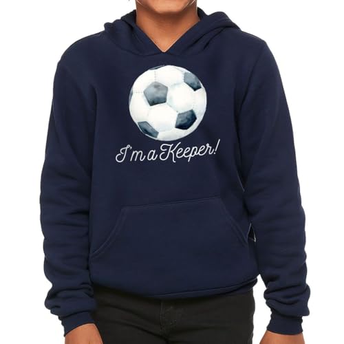 I'm a Keeper Kids' Hoodie - Soccer Game Day Clothing