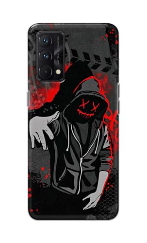 Image of Printed Hard Back Cover for Realme GT Master Edition 5G Back Cover (Hoodie Rapper) -190724(EA)