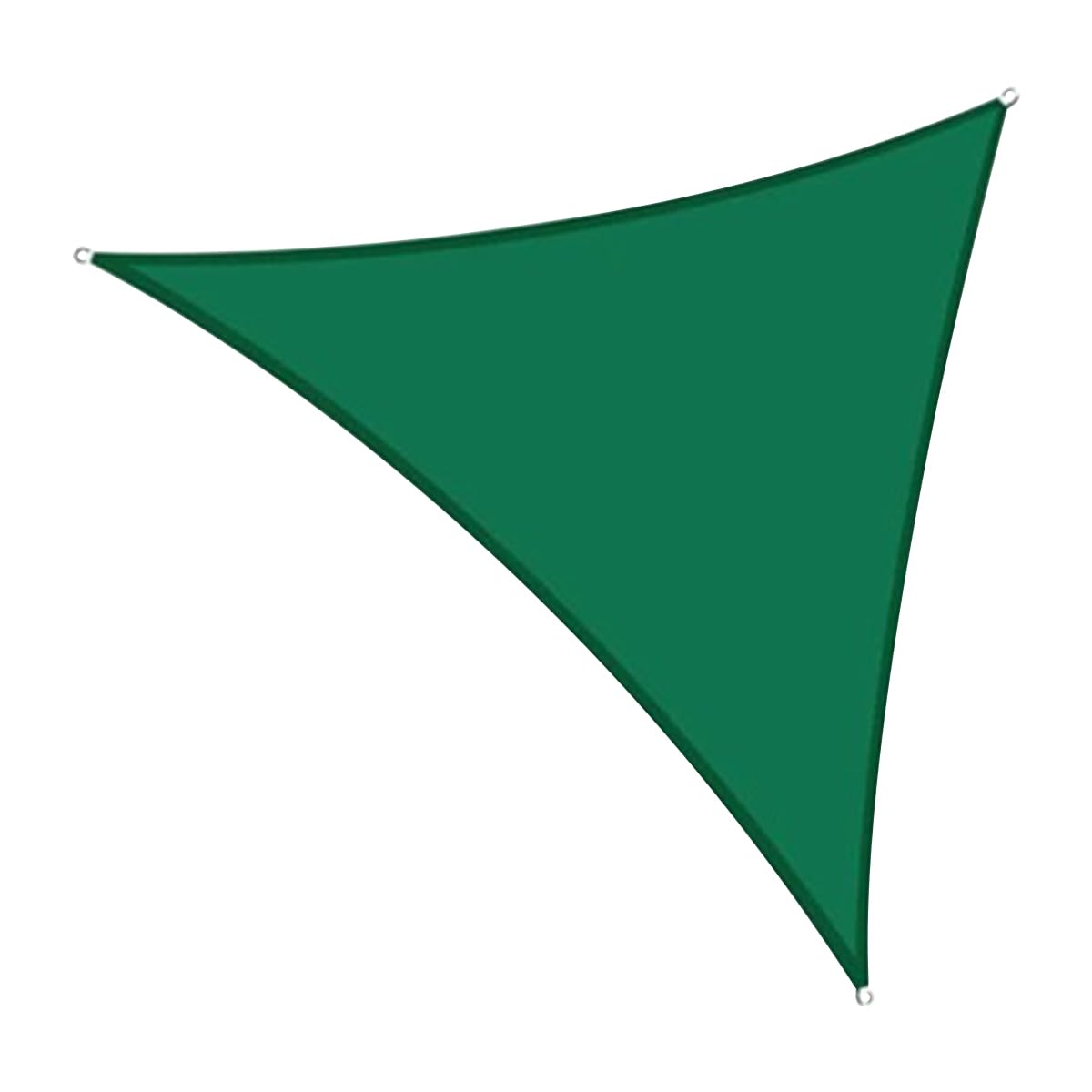 Abri solaire triangulaire pour protéger la terrasse de la chaleur et pluie