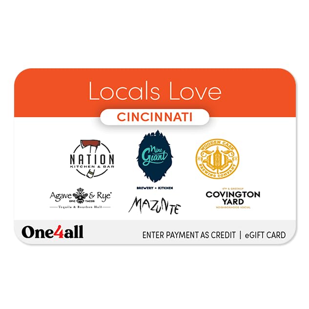 Best of Cities Cincinnati Locals Love eGift Card