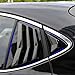 XYHGM for Toyota Camry The 9Th Gen 2025 2026 Window Louvers Front Side Racing Style Sport ABS Window Louvers Air Vent Scoop Shades Cover Blinds Trim Exterior Accessories 4PCS(Bright Pitch Black)
