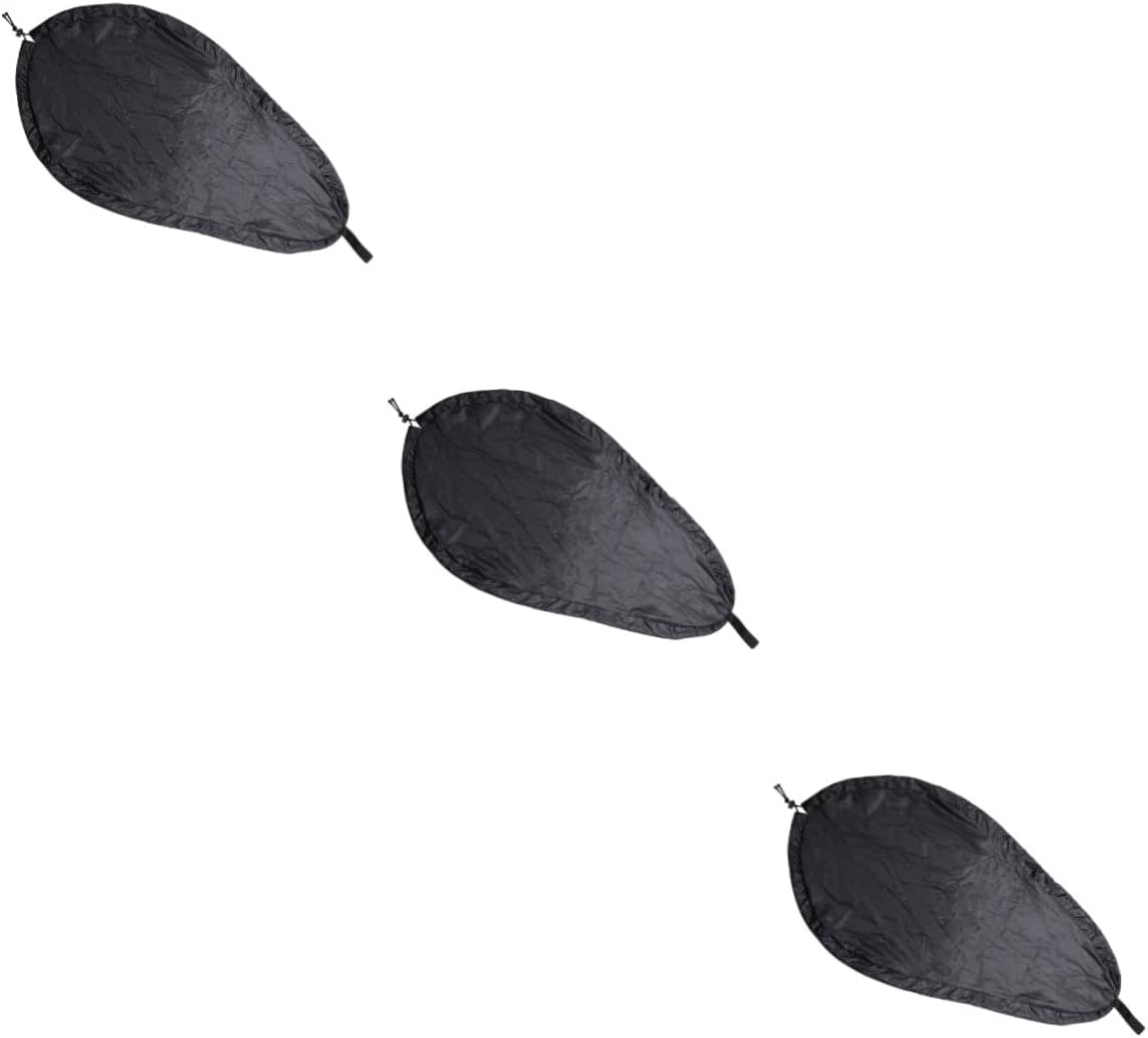 Kisangel 3pcs Kayak Accessories Cover Sun Protection Fit for Kayak Seat Easy to Fold