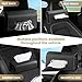 Car Tissue Holder, WHHMK Tissue Box Cover Keep Car Tidy, Premium PU Leather Backseat Napkin Rectangle Organizer, Extra Large Tissue Box Storage in Car Fits for 100-150 Regular Size Tissues, Black