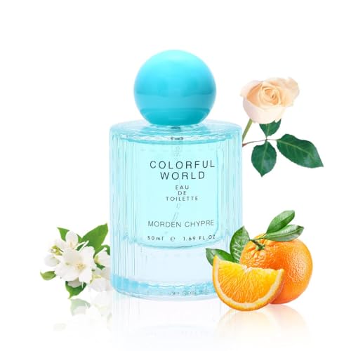 Image of MINISO Perfume for Women, EDT Luxury Perfume with Long Lasting Fragrance for Everyday Wear, Floral and Fruity Fresh Scent,Colorful World Serie (Morden Chypre),50ML
