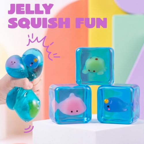 3PCS Glow-in-the-Dark Cube Stress Relief Toys - image 6