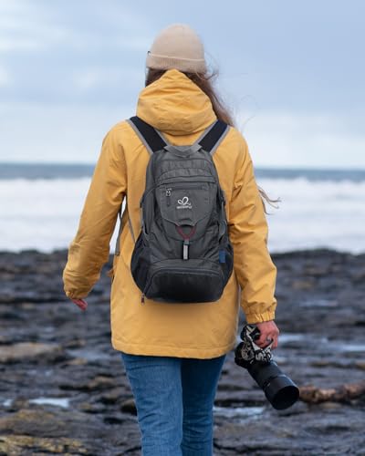 Waterfly ONJ01 Small Lightweight Packable Backpack: 20L Ultra Light Foldable Travel Hiking Camping Daypack Day Pack thumb #7
