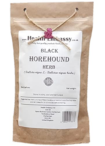 Health Embassy Schwarznessel Kraut (Ballota Nigra L) / Black Horehound Herb, 100g