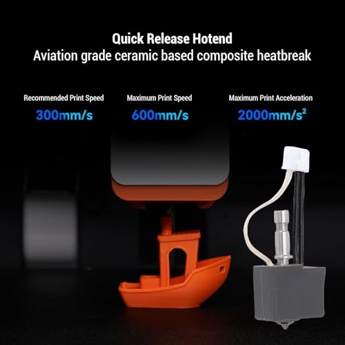 Tête d'impression métallique 320°C pour S1 avec kit hotend et buses de précision variées - 6