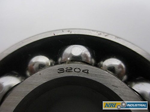 New SKF 3204ATN9 Double Row Roller Bearing 40X20X20MM D229885