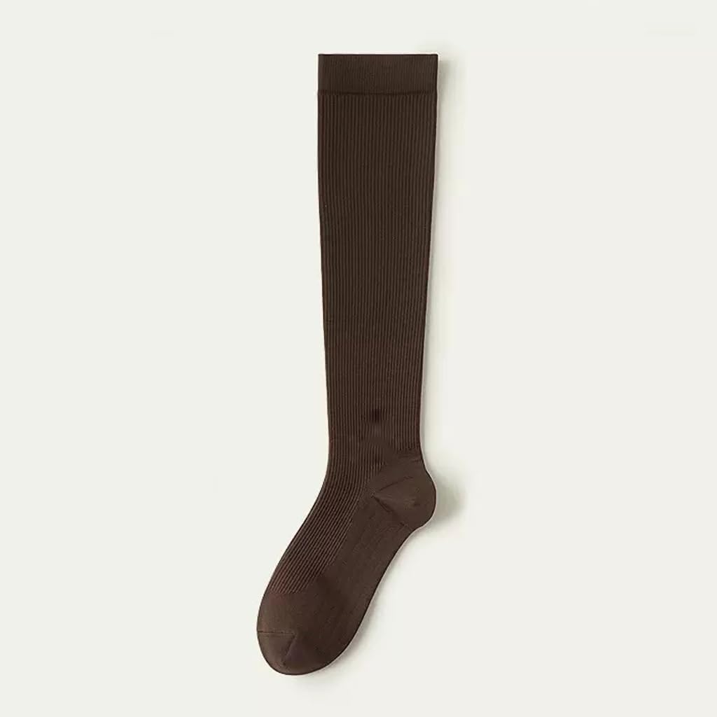 Sports Compression Socks Women's Stockings Running Skipping Rope Fitness calf Pressure Socks(A)