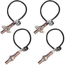Oxygen O2 Sensor Upstream Downstream Fits for Toyota 4Runner 2010, Tundra SR5 Limited 2000-2002, Land Cruiser 1998-2002, for Lexus LX470 1998-2002 2.7L 4.7L, Replace 234-4154 234-4169 4Pcs